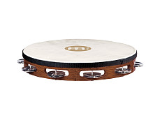 TAH1AB Traditional Тамбурин с кожей, 1 ряд бубенцов, коричневый, Meinl