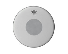 Remo CX-0114-10 Controlled Sound X Coated Black Dot On Top 14'' пластик для малого барабана 14``
