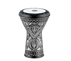 HE-2018 Барабан дарбука сопрано 6 х 12, сопрано, алюминий, гравировка, черный , Meinl