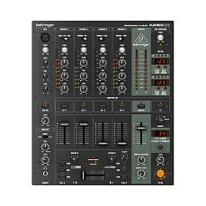 Behringer DJX900USB - микшер DJ, 5-канальный, VCA кроссфейдер, цифровые эффекты,USB/аудио интерфейс