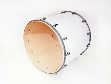 BK-14B Барабан кавказский 14, 34х35,6см, цвет — белый, Мастерская Бехтеревых