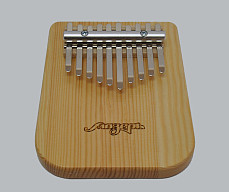 KMKm-1 Ducat Калимба, 10 язычков, массив сосны, трапеция/овал, Мозеръ
