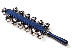 90840400 Latino Hand Bells GHB S Колокольчики на палочке, 13 бубенцов, Sonor