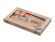 MS-K1-KS-05 Ксилофон диатонический (12 пластин), с росписью, Мастерская Сереброва