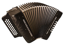 Аккордеон диатонический Hohner El Rey del Vallenato GCF (black)