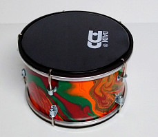 BD-8-2А2 Барабан 8 20х13см, рисунок Земля, палочки, ремень, Мастерская Бехтеревых