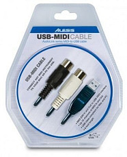 Кабель Alesis USB-Midi Cable (два DIN5 -> USB)
