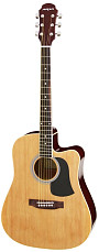 Электроакустическая гитара Aria awn-15ce n