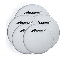 ARDLW-12 Пластик для малого и том барабана 12, белый, Arborea