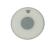 Remo CS-0113-10 Controlled Sound Coated Bottom Black Dot 13'' пластик для малого барабана 13``