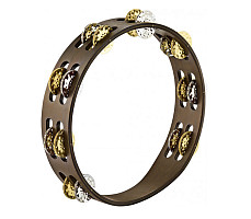 TA2VM-WB Тамбурин 10, 2 ряда бубенцов, коричневый, Meinl