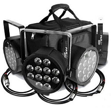 Комплект из 4 светодиодных прожекторов Chauvet-Dj SlimPACK Q12 USB