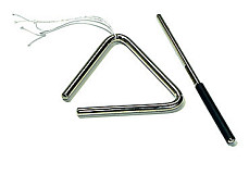 20602201 Latino Triangle LTR 10 Треугольник с палочкой, 10см, Sonor