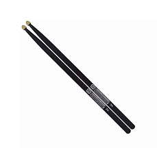 10103011 Colored Series QI 7A Барабанные палочки, орех гикори, черные, HUN