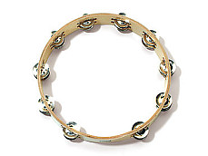 90530900 Global CG HT 12D Тамбурин 12, без кожи, 20 пар бубенцов, Sonor