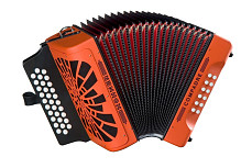 Баян диатонический Hohner Compadre FBbEb (orange)