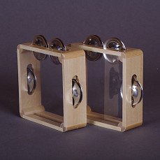 MS-RZ-BB-02 Бубен из массива березы с натяжкой д.15см, Мастерская Сереброва