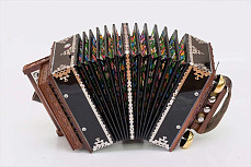SG10-HK Саратовская гармонь 10 клавиш, си, Саратовская гармоника