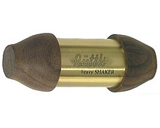 GEWA Ruttli Shaker Single Brass Heavy шейкер одиночный тяжелый, корпус латунь, крышки палисандр