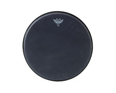 Remo BX-0814-10 Emperor X Black Suede Black Dot Bottom 14 пластик для малого барабана двойной усиленный 14 дюймов