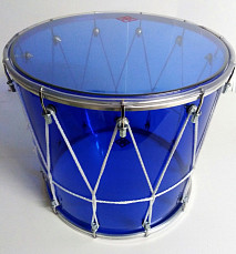 BKA-13Snv Барабан кавказский 13, акрил 31х33см, с верёвкой, синий, Мастерская Бехтеревых