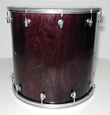 BK-12E Барабан кавказский 12, 31х30,3 см, цвет - эбен, Мастерская Бехтеревых