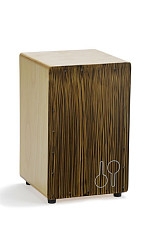 90608517 CAJ SBS Mosquito Sand Black Stripes Кахон, песочный, Sonor