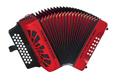 Аккордеон диатонический Hohner Compadre ADG (red)