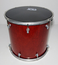 BK-10K Барабан кавказский 10, 25х25,4 см, цвет — красный, Мастерская Бехтеревых