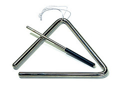 20602401 Latino Triangle LTR 18 Треугольник с палочкой, 18см, Sonor