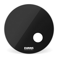 BD26RB EQ3 Resonant Black Пластик для бас-барабана 26, резонансный, Evans
