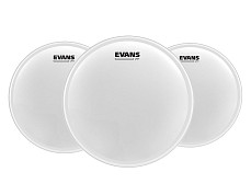 ETP-UV1-F UV1 Coated Tom Fusion Набор пластиков для том барабана (10, 12, 14), Evans