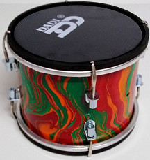 BD-6-2А2 Барабан 6 15х12см, рисунок Земля, палочки, ремень, Мастерская Бехтеревых