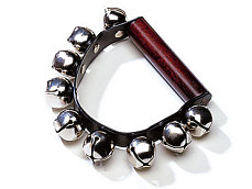 90840500 Latino Sleigh Bells GSB Колокольчики, полукруг на ручке, 9 бубенцов, Sonor