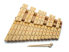 MS-K1-KS-12 Ксилофон хроматический, 25 пластин, До мажор, Мастерская Сереброва