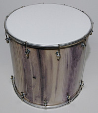 BK-12Ms Барабан кавказский 12, 31х30,3 см, цвет - мрамор светлый, Мастерская Бехтеревых
