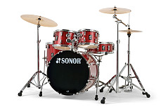 17505149 AQX Studio Set NC RMS 17356 Барабанная установка, красная, без тарелок, Sonor