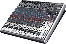 Behringer X2222USB - микшер,8 моно,4стерео,3 AUX-шины,2 подгруп, процес эффектов, интегрированный US