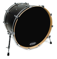 BD22RBG Resonant Black Пластик для бас-барабана 22, резонансный, черный, Evans