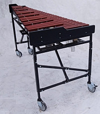 SCX35R-SB Ксилофон Концертный, 3,5 октавы, со стойкой, сукупира, черный, Sinkopa