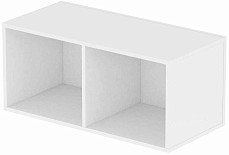 Glorious Record Box White 230  подставка, система хранения виниловых пластинок 230 шт., цвет белый