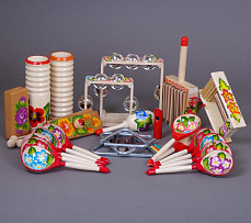 MS-K2-KT-04 Комплект инструментов Весёлый туесок, Мастерская Сереброва