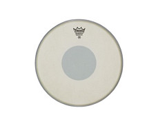 Remo CS-0112-10 Controlled Sound Coated Bottom Black Dot 12'' пластик для том тома и малого барабана